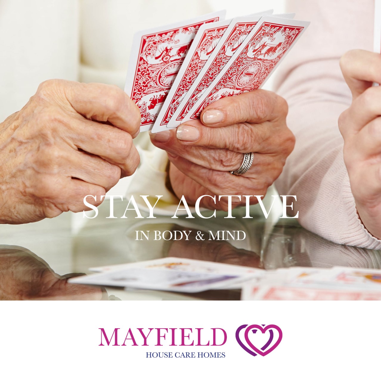 Stay active in body and mind